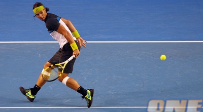 רפאל נדאל. חבט כמה כדורים בלתי אפשריים (Gettyimages) רפאל נדאל. חבט כמה כדורים בלתי אפשריים (Gettyimages)