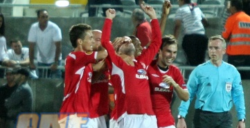סיום: הפועל תל אביב - ראפיד וינה 1:5