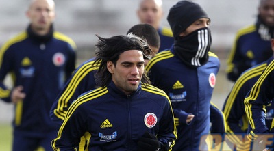 רדמאל פלקאו. יוביל את קולומביה לניצחון (רויטרס) רדמאל פלקאו. יוביל את קולומביה לניצחון (רויטרס)