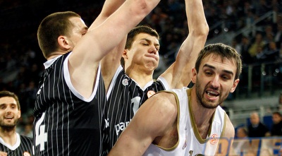 מירזה בגיץ´ נלחם. ריאל ניצחה בקלות את פרטיזן (GettyImages)