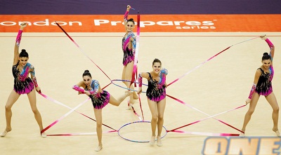 נבחרת ההתעמלות האומנותית (GettyImages)