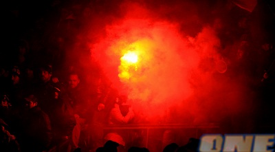 אוהדי נאפולי בטירוף (GettyImages)