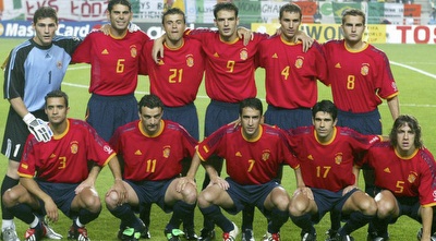 נבחרת ספרד 2002. נוסטלגיה נעימה (GettyImages)