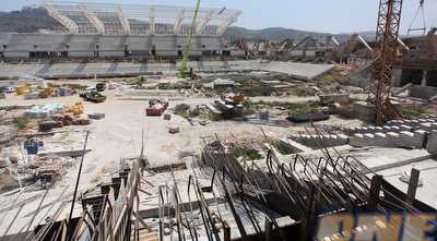 האצטדיון החדש בחיפה. בעוד כחצי שנה זה קורה (עמית מצפה) האצטדיון החדש בחיפה. בעוד כחצי שנה זה קורה (עמית מצפה)