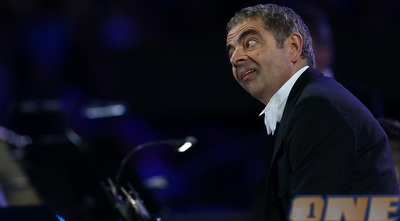 מיסטר בין. הלהיב את הקהל (GettyImages) מיסטר בין. הלהיב את הקהל (GettyImages)