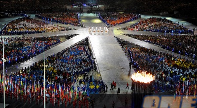 הספורטאים באצטדיון (GettyImages)