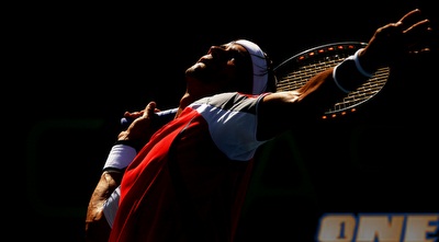 פרר יוצא מהחושך במערכה השלישית (GettyImages)