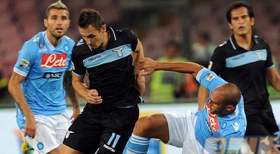 קלוזה. רגע נדיר בכדורגל (GettyImages) קלוזה. רגע נדיר בכדורגל (GettyImages)