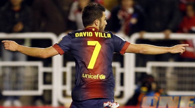 דוד וייה חוגג את שער היתרון (רויטרס) דוד וייה חוגג את שער היתרון (רויטרס)