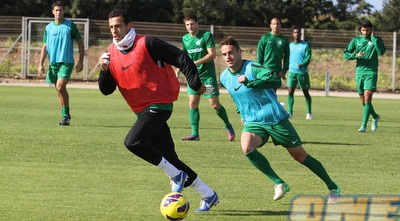 עודד אלקיים רודף אחרי בויאן שאראנוב (עמית מצפה)