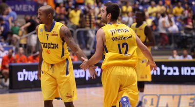 יוגב אוחיון וריקי היקמן חוגגים (יוסי ציפקיס)