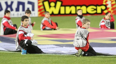 הילדים של הפועל חיפה בקריית אליעזר (עמית מצפה) הילדים של הפועל חיפה בקריית אליעזר (עמית מצפה)