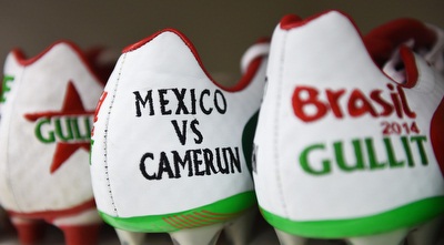 נעלי נבחרת מקסיקו למשחק (GettyImages)