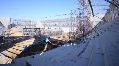 בניית האצטדיון החדש בבאר שבע (מרטין גוטדאמק)