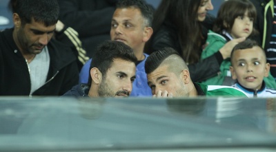 תורג´מן ומויאל מסתודדים (עמית מצפה)