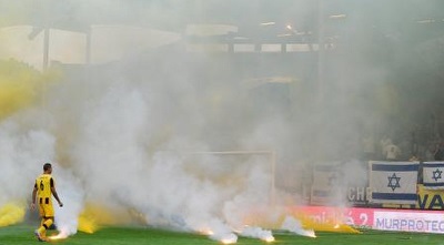האבוקות בשרלרואה (ג&acute;וש הליקמן, @thesportsrabbi)