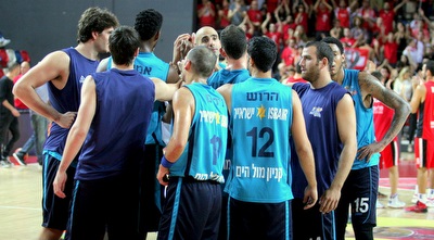 שחקני אילת בסיום (משה חרמון)