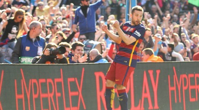 ג´ורדי אלבה חוגג (La Liga) ג´ורדי אלבה חוגג (La Liga)