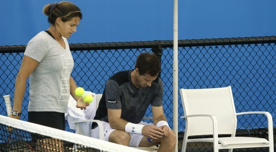 מארי ומורסמו. הבריטי יקווה להגיע רחוק יותר עם לנדל (רויטרס) מארי ומורסמו. הבריטי יקווה להגיע רחוק יותר עם לנדל (רויטרס)