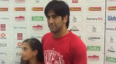 ברדה עם הבת שלו. &qout;