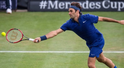 רוג&acute;ר פדרר. התקשה מאוד מול האמריקאי