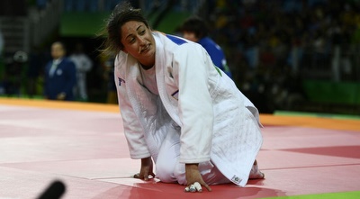 ירדן ג´רבי בסיום הקרב על הארד (עמית שיסל) ירדן ג´רבי בסיום הקרב על הארד (עמית שיסל)