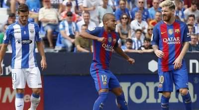 ראפיניה ומסי מוגגים (La Liga)