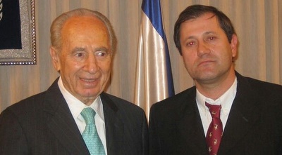 שמעון פרס ואריק קפלן שמעון פרס ואריק קפלן
