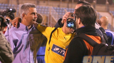 פרדי דוד,בימיו בהרצליה. לא הסתדר עם השוער (אור שפונדר)