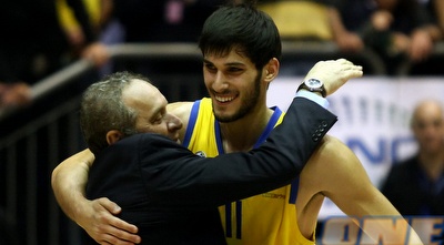 עומרי כספי וצביקה שרף. &qout;נחליט מה שטוב לכדורסל הישראלי&qout; (ניר בוקסנבאום) עומרי כספי וצביקה שרף. &qout;נחליט מה שטוב לכדורסל הישראלי&qout; (ניר בוקסנבאום)