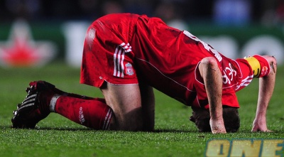 ג'רארד מאוכזב אחרי התיקו בדרבי נגד אברטון 