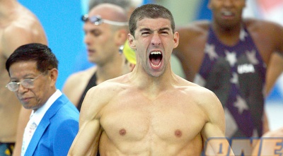 מייקל פלפס בתמונה של האולימפיאדה (Gettyimages) מייקל פלפס בתמונה של האולימפיאדה (Gettyimages)