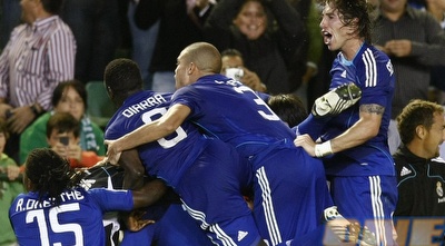 ריאל חוגגת ניצחון דרמטי (רויטרס) ריאל חוגגת ניצחון דרמטי (רויטרס)