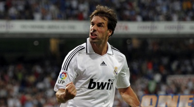 ואן ניסטלרוי חוגג את הרחבת המושבה ההולנדית במדריד (Gettyimages)