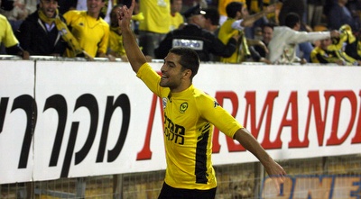 שכטר חוגג את השער מול מכבי חיפה (עמית מצפה) שכטר חוגג את השער מול מכבי חיפה (עמית מצפה)