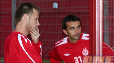 טלקייסקי וטופוזאקוב. ערכו אימון ריצה (רועי גלדסטון) טלקייסקי וטופוזאקוב. ערכו אימון ריצה (רועי גלדסטון)