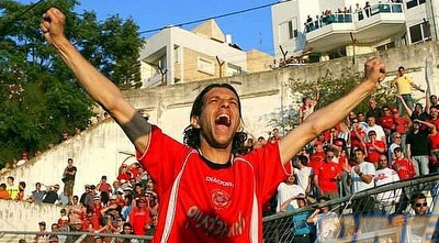 כך זה נראה לפני שנתיים. קובי חסן חוגגת את הניצחון על מכבי חיפה (ONE) כך זה נראה לפני שנתיים. קובי חסן חוגגת את הניצחון על מכבי חיפה (ONE)