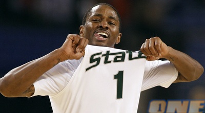 קאלין לוקאס, השחקן המרכזי של מישיגן סטייט (רויטרס) קאלין לוקאס, השחקן המרכזי של מישיגן סטייט (רויטרס)