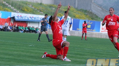 אוהד קדוסי רץ לחגוג (עמית מצפה) אוהד קדוסי רץ לחגוג (עמית מצפה)