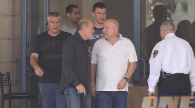 מוני פנאן ושאראס בפגישה חשאית השבוע בתל-אביב (אלעד דיין)