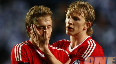 דירק קויט ולוקאס מבינים שתמה העונה האירופית (רויטרס)