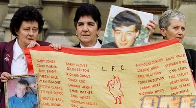 אמהות של קורבנות אסון הילסבורו (רויטרס) אמהות של קורבנות אסון הילסבורו (רויטרס)