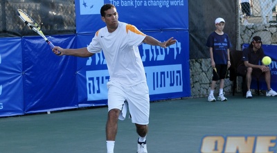 הראל לוי במהלך הניצחון על ברר. הישג מצוין (אלעד ירקון)