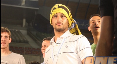 ברק יצחקי בחגיגות בטדי. &qout; (גיא בן זיו) ברק יצחקי בחגיגות בטדי. &qout; (גיא בן זיו)