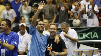 אנדי רם ודודי סלע. מחכים לספרד או גרמניה (אמיר לוי) אנדי רם ודודי סלע. מחכים לספרד או גרמניה (אמיר לוי)