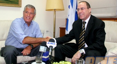 הפגישה בין השניים. &qout;(קובי אליהו)