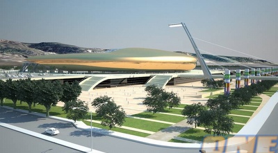 האיצטדיון החדש של חיפה. צפוי להיפתח ב-2012/13