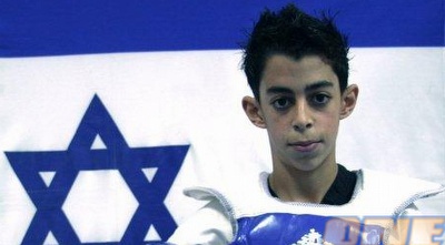 מוטי לוגאסי. מדליית ארד ללוחם הצעיר (ההתאחדות הישראלית לטקוואנדו)