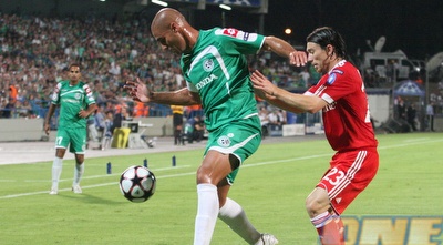 קטן מול פראניץ´. 0:0 במחצית (עמית מצפה) קטן מול פראניץ´. 0:0 במחצית (עמית מצפה)