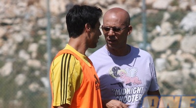 דידי הררי ועידן טל. ביקור באימון (גיא בן זיו)